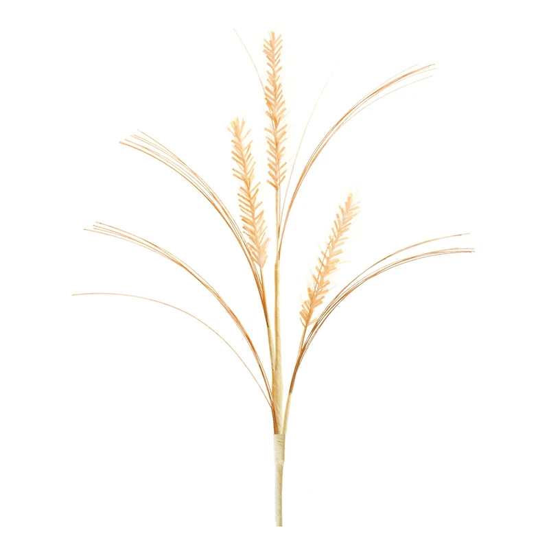 Cream & Pink Foxtail & Pod Spray, 12ct.