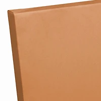 Orange & White Stripes Grateful Fall Canvas Wall Art