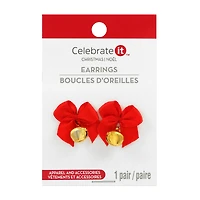 Bow & Bell Earrings by Celebrate It™