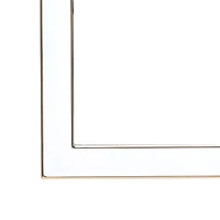 Expressions™ White with Gold Outline Wall Frame by Studio Décor®