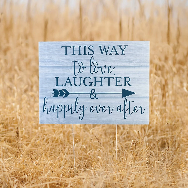 Hortense B. Hewitt Co.™ This Way to Love Yard Sign