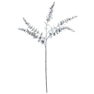30" Frosted Glitter Eucalyptus Stem by Ashland®