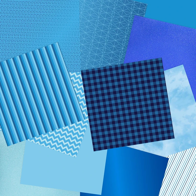 Specialty Blues Paper Pad by Recollections™, 12" x 12"