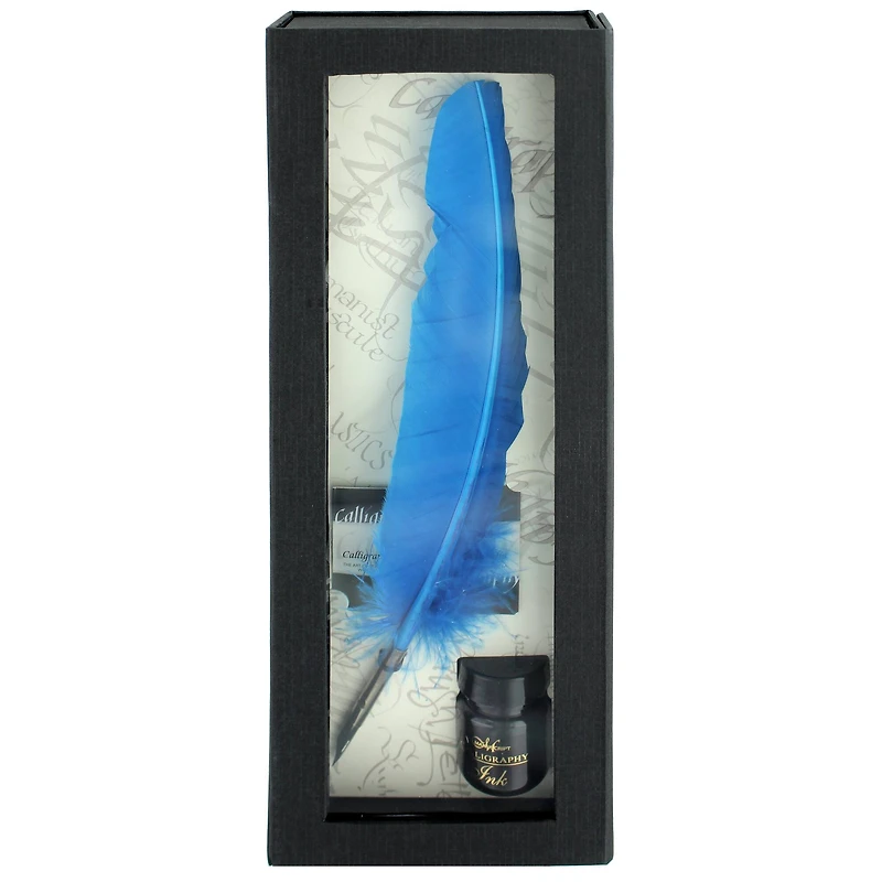 Manuscript Quill Pen & Black Ink Set