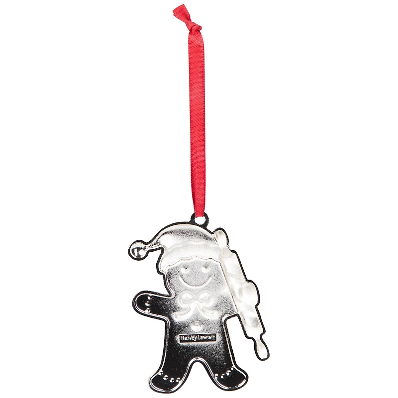 Gingerbread Man with Rolling Pin Christmas Ornament - 3"