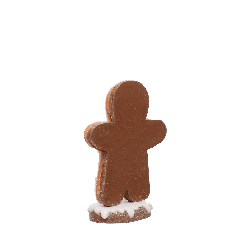 4.75" Frosted Gingerbread Man Clay Tabletop Décor by Ashland®