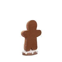 4.75" Frosted Gingerbread Man Clay Tabletop Décor by Ashland®