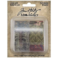 Tim Holtz® Idea-Ology® Patchwork Linen Tape, 2ct.