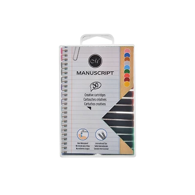 Manuscript Creative Cartridges 30 Colored Set