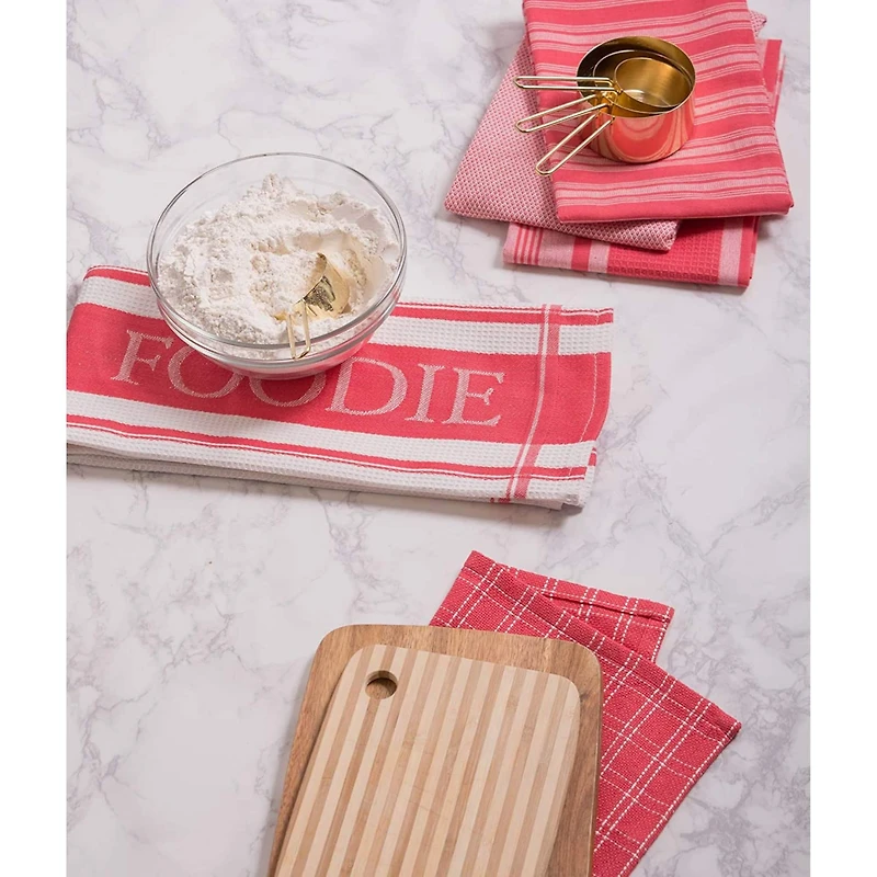DII® Foodie Dish Towel & Dishcloth Set