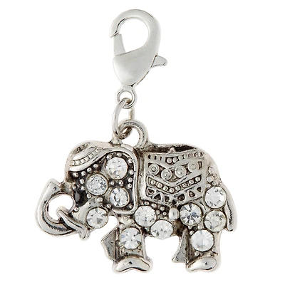 12 Pack: Elephant Charm by Bead Landing™