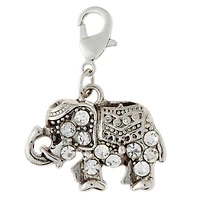 12 Pack: Elephant Charm by Bead Landing™