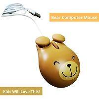 The Pencil Grip Bear Computer Mouse