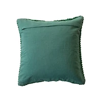 Hello Honey® 20" Green Cable Knit Accent Pillow