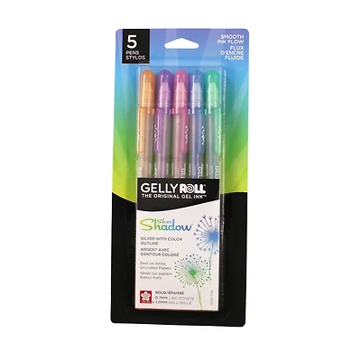 Gelly Roll® Silver Shadow Gel Pen 5 Color Set