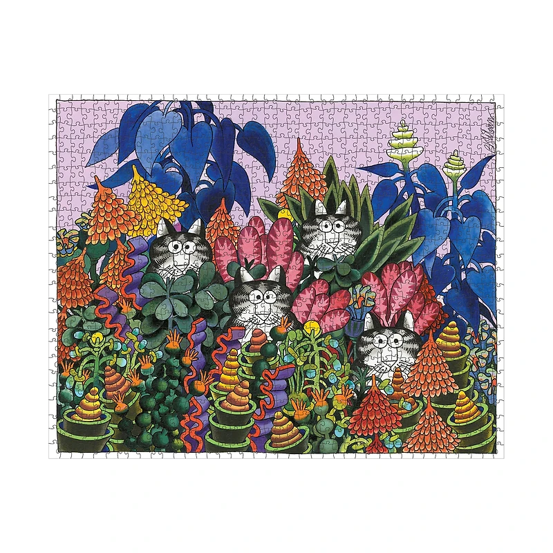 B. Kliban - Jungle Cats Puzzle: 1000 Pcs