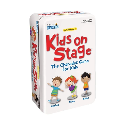 Briarpatch® Kids on Stage™ Charades Game in a Tin