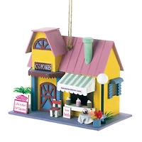 8'' Cute Cupcake Bakery Birdhouse