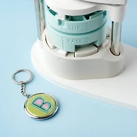 We R Memory Keepers® Button Press™ Keychain Kit, 10ct.
