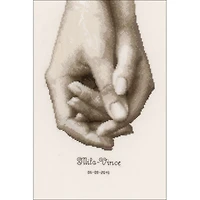 Vervaco Hand In Hand Counted Cross Stitch Kit