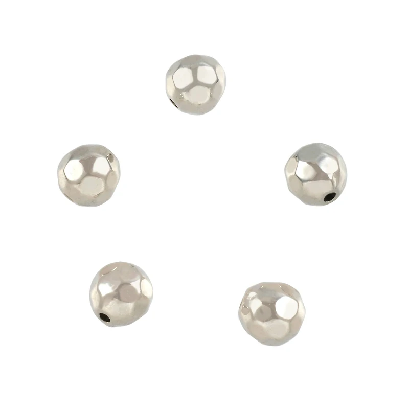 5.5mm Faceted CCB Round Craft Beads by Bead Landing