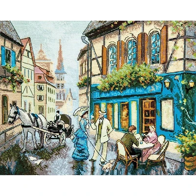 Charivna Mit Unexpected Meeting Counted Cross Stitch Kit