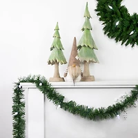 18ft. Faceted LED Artificial Christmas Foliage Garland