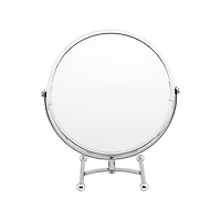 Home Details 7" Chrome 5X Magnification Dual Sided Vanity Mirror