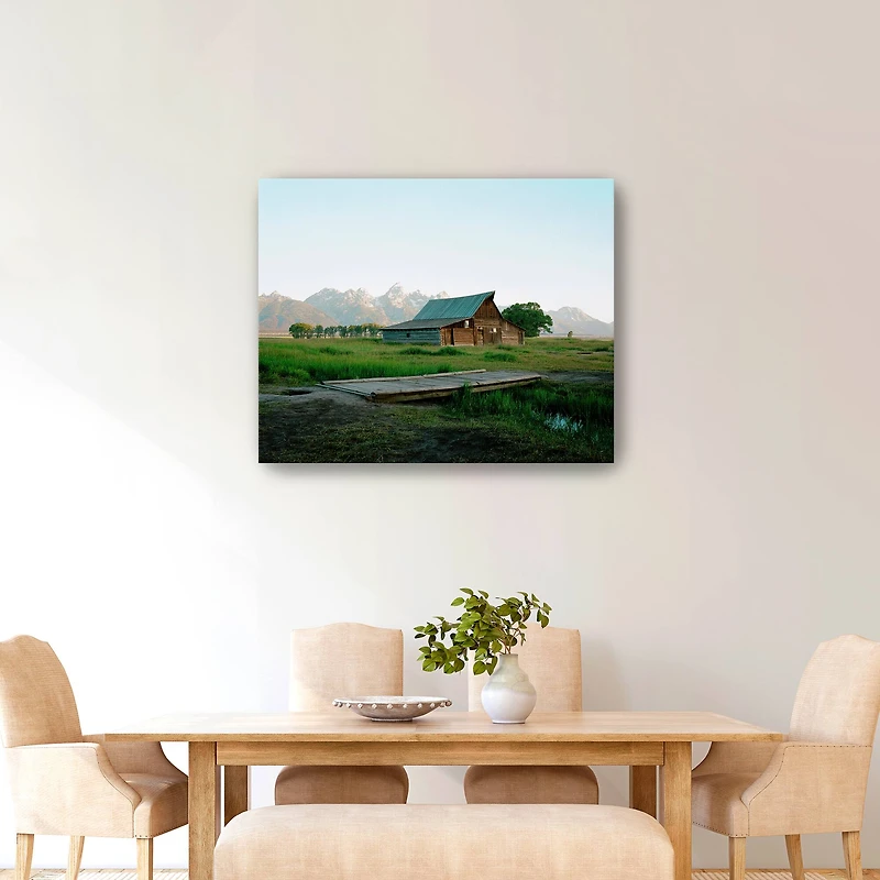 Wyoming Summer Canvas Giclee