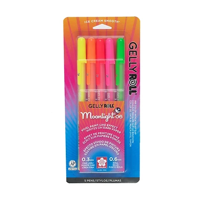 Gelly Roll® Moonlight® 06 Fine Point Gel Pen 5 Color Set, Dawn