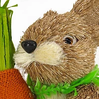 12" Easter Bunny With Carrot