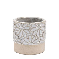 Ceramic Floral Planters Set