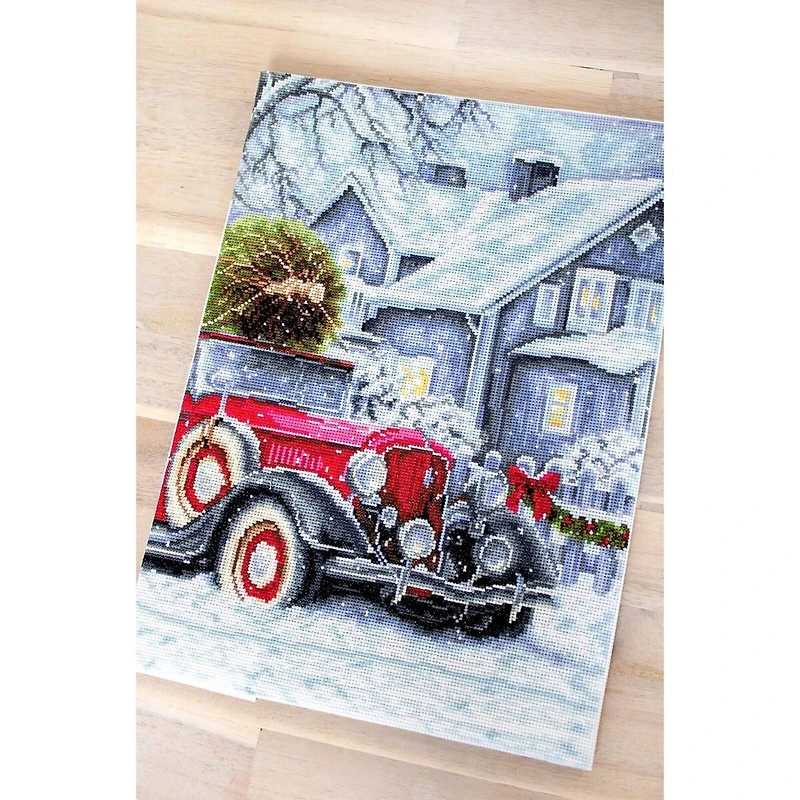 Luca-s Winter Holidays Counted Cross-Stitch Kit