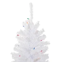 4ft. Pre-Lit Woodbury White Pine Artificial Christmas Tree