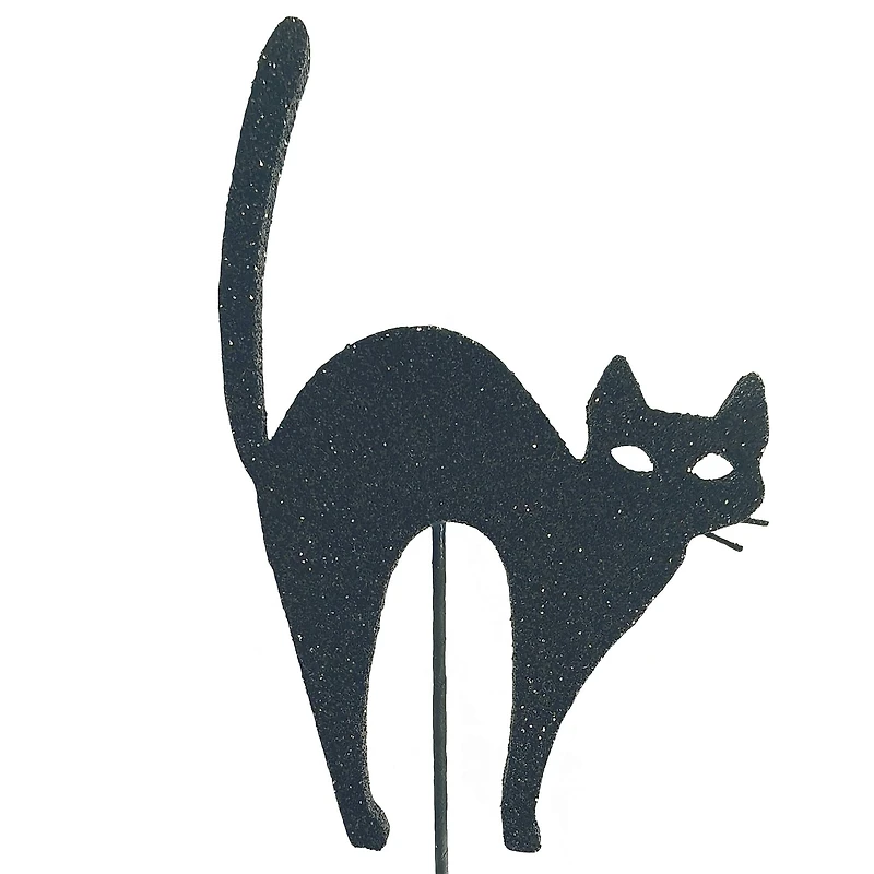 11" Black Glitter Cat Pick by Ashland®