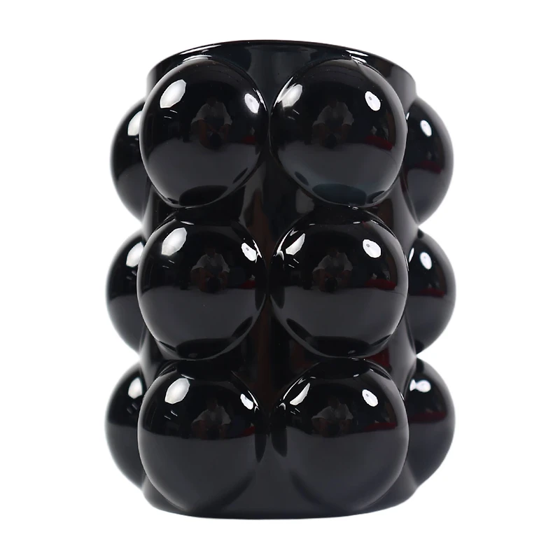 Black Bubble Glass Tabletop Décor by Ashland