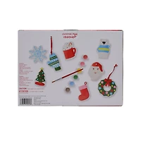 Christmas Icon Plaster Ornament Kit by Creatology™