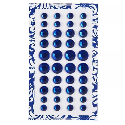 24 Pack: Assorted Acrylic Rhinestone Stickers by Craft Smart™