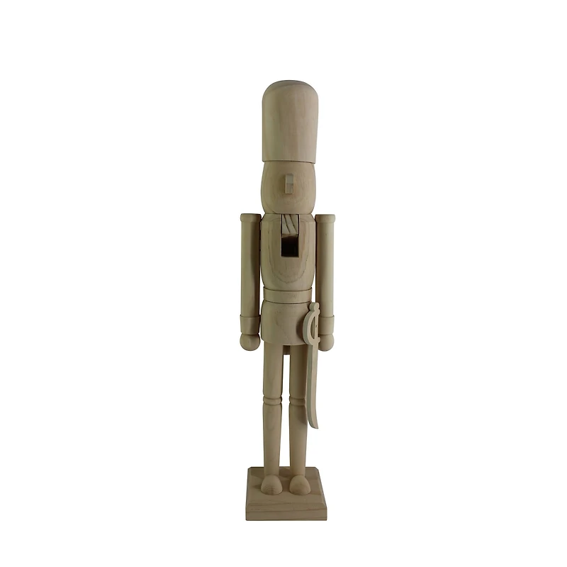 24" Soldier with Saber DIY Pinewood Nutcracker by Make Market®