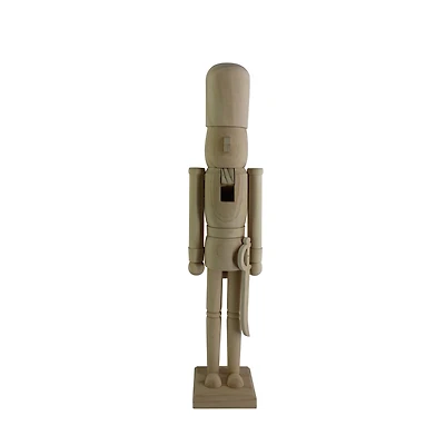 24" Soldier with Saber DIY Pinewood Nutcracker by Make Market®