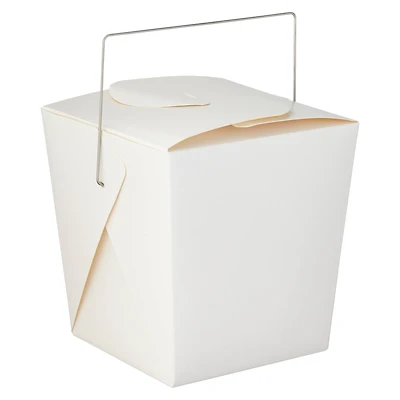 4" White Take-Out Box Set by Celebrate It™