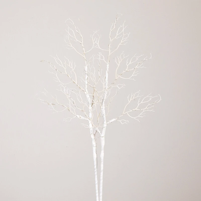 3ft. Artificial White Birch Warm White LED Pre-Lit Branches, 2ct.