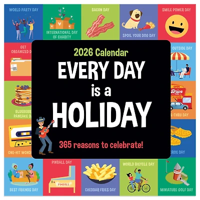 2026 Every Day's A Holiday Mini Calendar