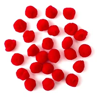 12 Packs: 80 ct. (960 total) 1" Red Pom Poms Value Pack by Creatology™