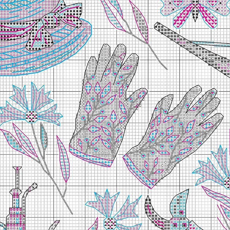 Dimensions® Garden Time Counted Cross Stitch Kit