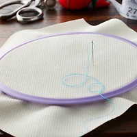 12 Pack: Charles Craft® Gold Standard® 14 Count Antique White Aida  Cross Stitch Fabric, 20" x 24"