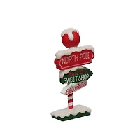 Mini Santa's Sign Post Decoration by Ashland®