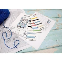 Letistitch Be Happy Counted Cross Stitch Kit