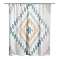 Southwest Diamond Pattern 71" x 74" Shower Curtain