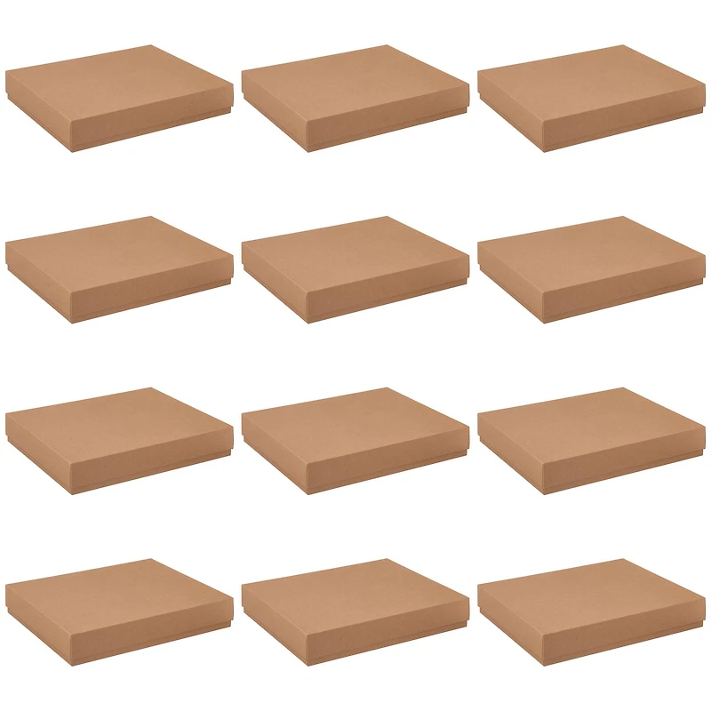 12 Pack: Kraft Frame Box by Celebrate It